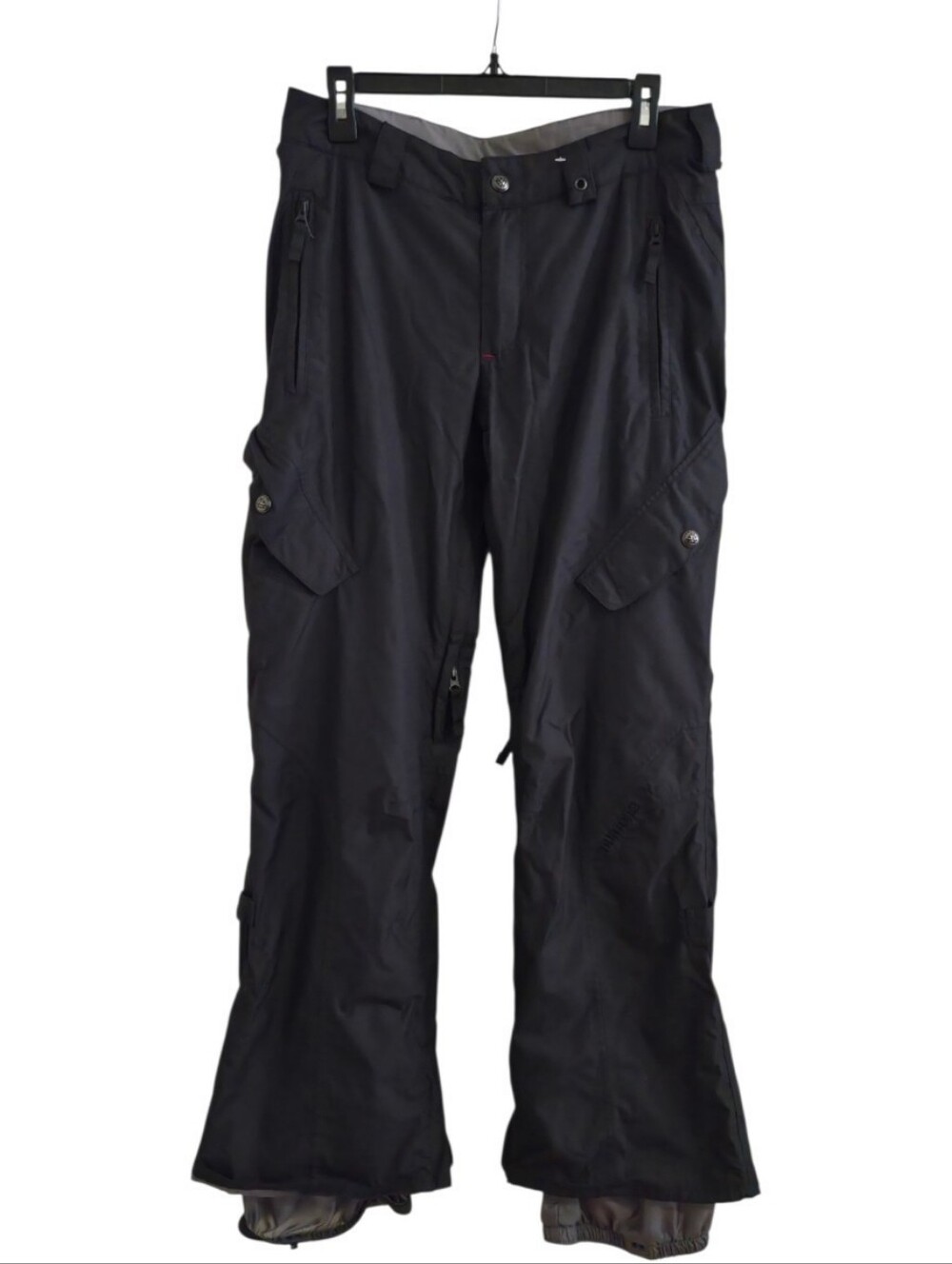 Burton White Collection DRYRIDE Snowboard Pants Men's Small Black Waterproof Ski